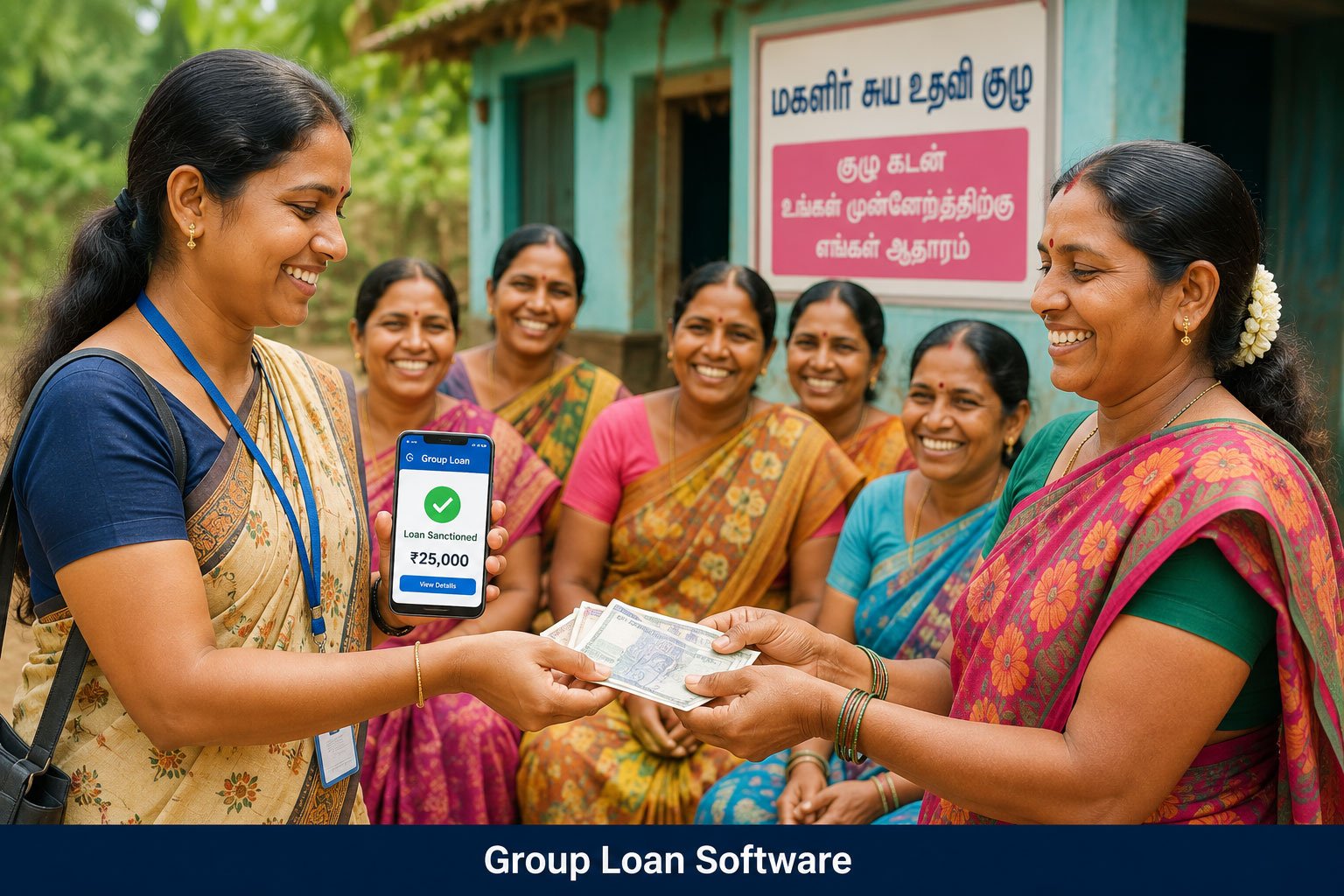 group loan software in tamilnadu